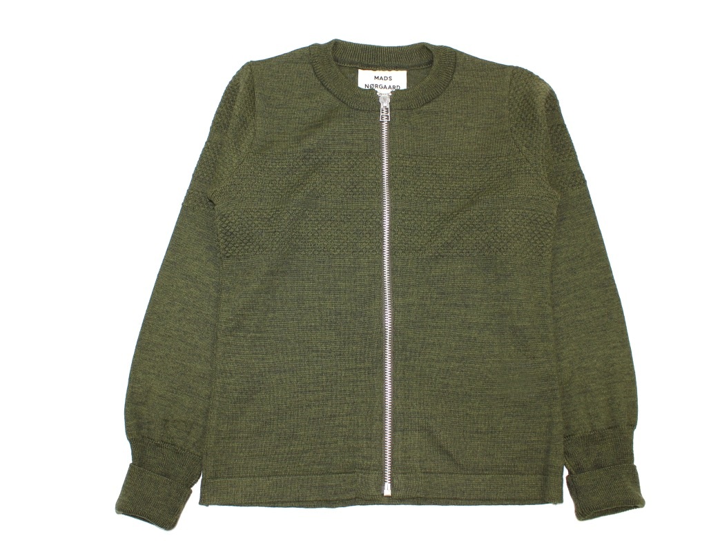 MADS Nørgaard Military Cardigan in Green newest Size M